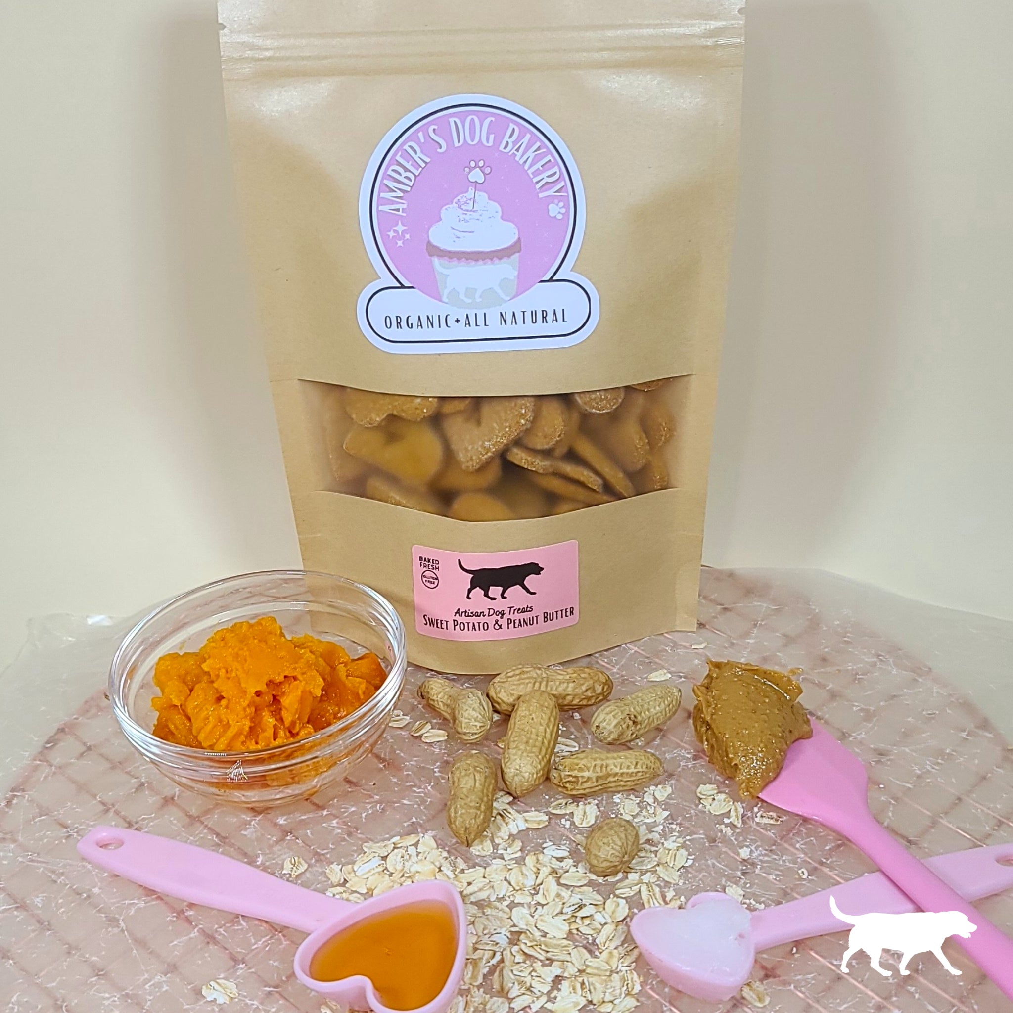 Sweet potato and outlet peanut butter dog treats